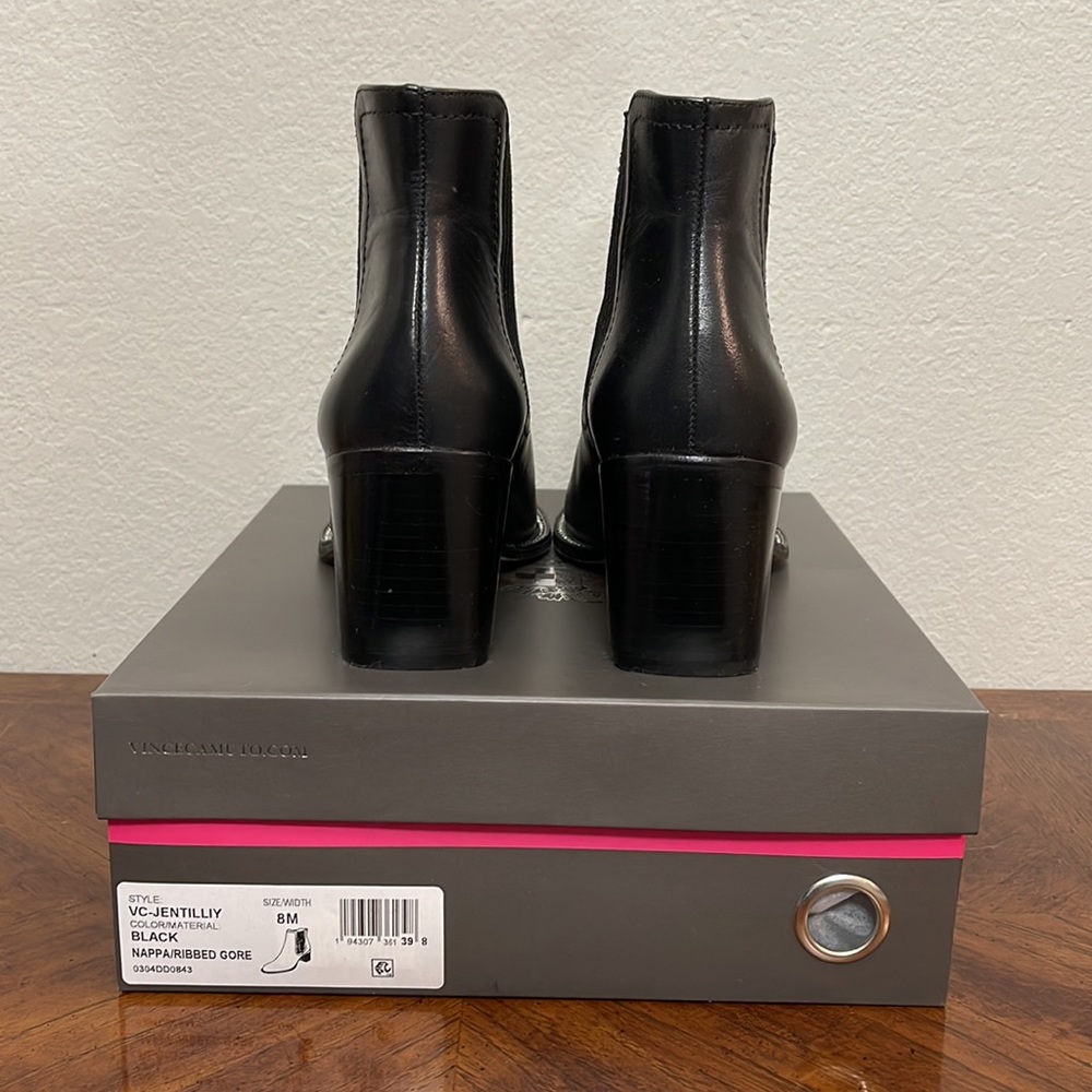 VINCE CAMUTO Jentilly Black boot Size 8M - Picture 6 of 12